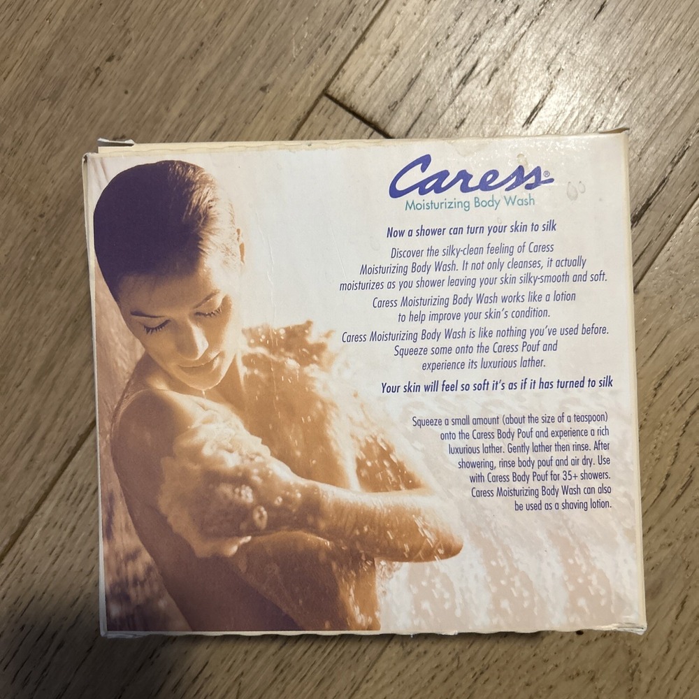 Caress Moisturizing BODY WASH Essential Shower Bath Vintage Kit 6 oz/177mL New - Picture 2 of 3